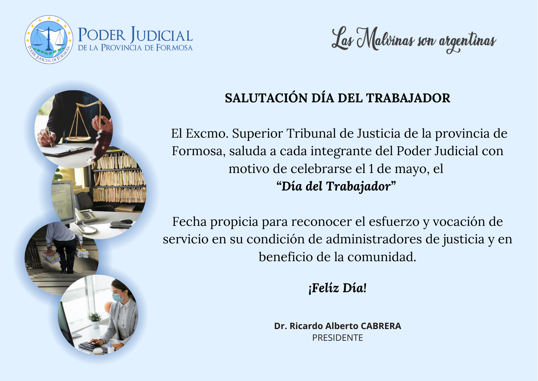 Salutación Día del Trabajador