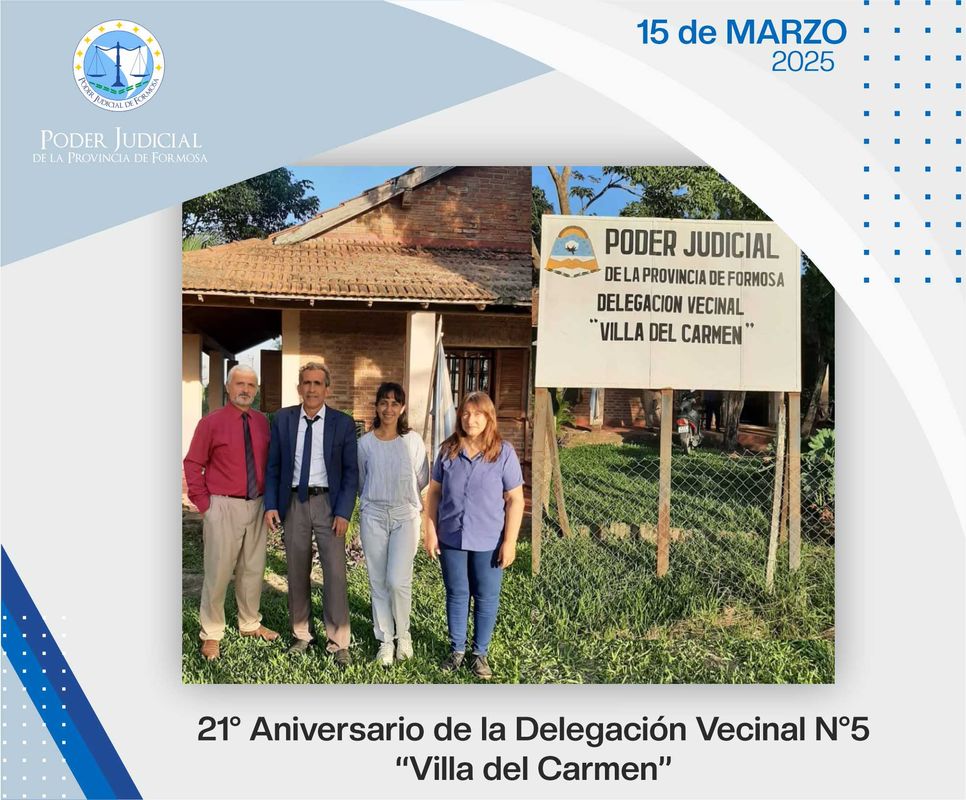Aniversario Delegación Vecinal N° 5