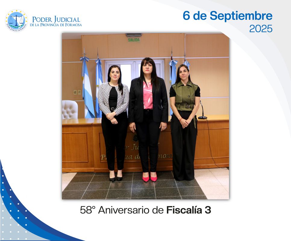 Aniversario Fiscalía N° 3
