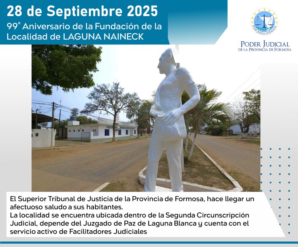 Aniversario localidad Laguna Naineck