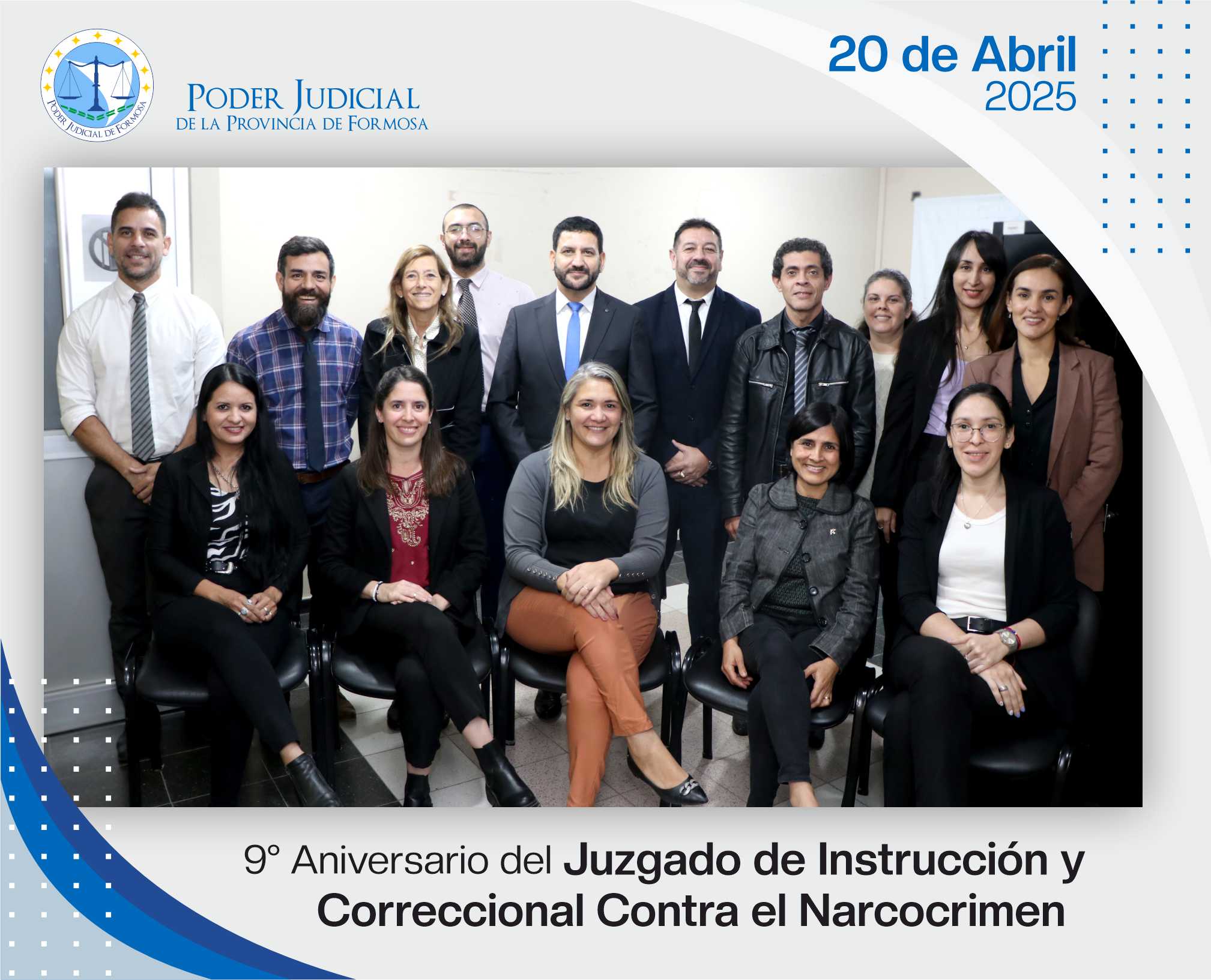 Aniversario Juzgado de Instrucción y Correccional contra el Narcocrimen