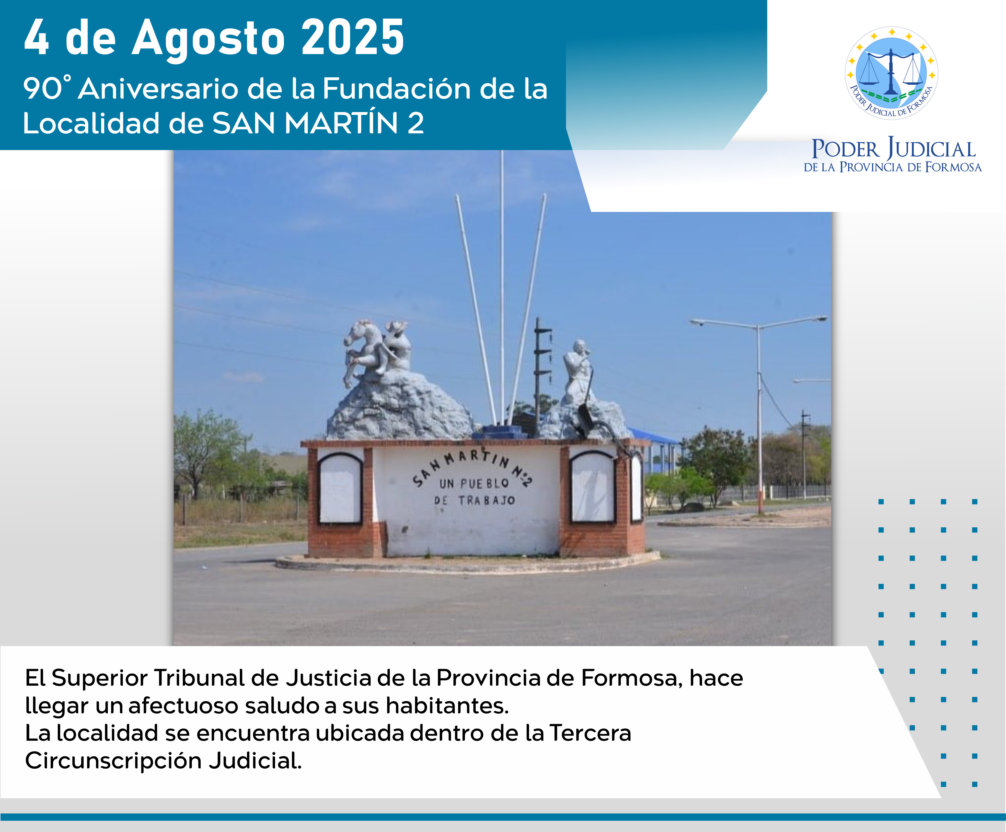 Aniversario localidad San Martín 2