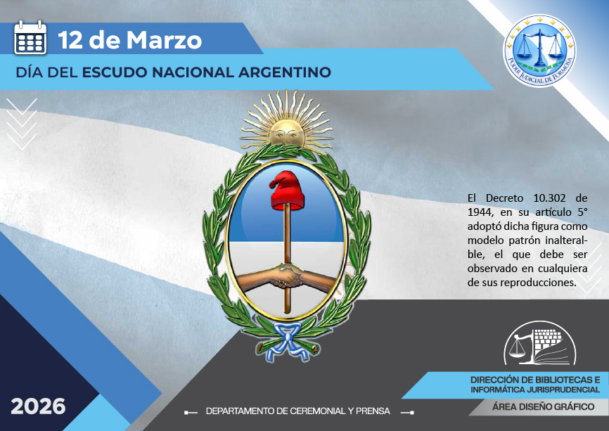 Efemérides - Día del Escudo Nacional