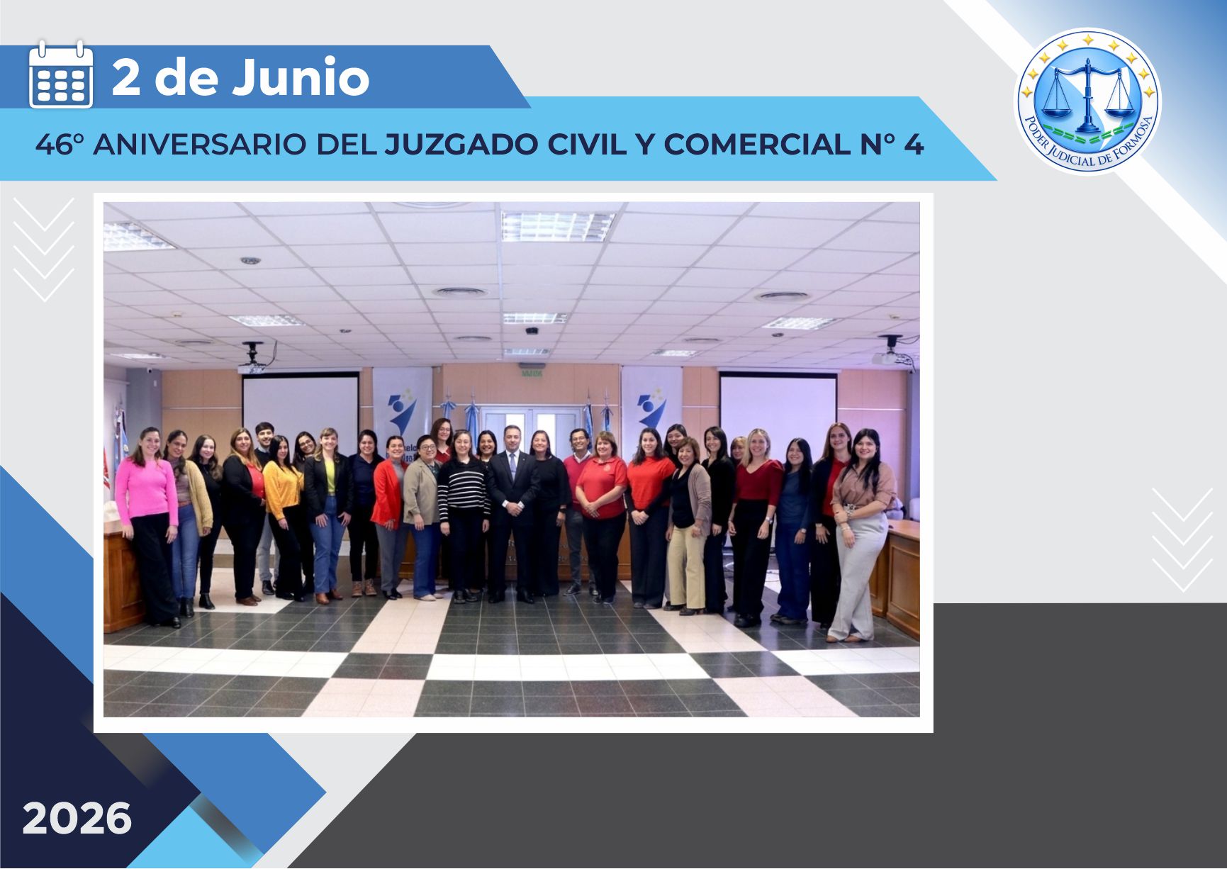 Efemérides - 46º Aniversario JCC Nº 4