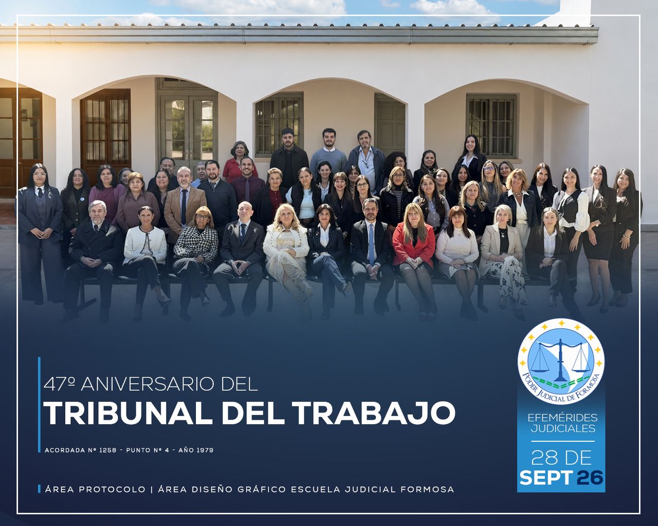 Efemérides - 47º Aniversario Tribunal del Trabajo