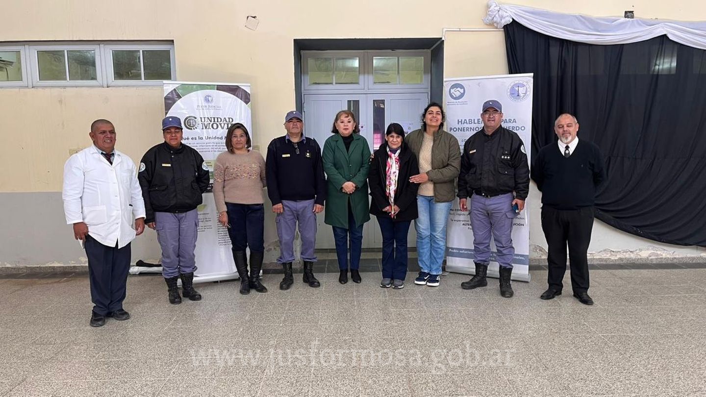 Acceso a Justicia: la Unidad Móvil asistió a pobladores de “Fortín Leyes”