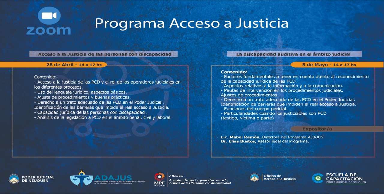 Jornadas de Acceso a Justicia - Neuquén 