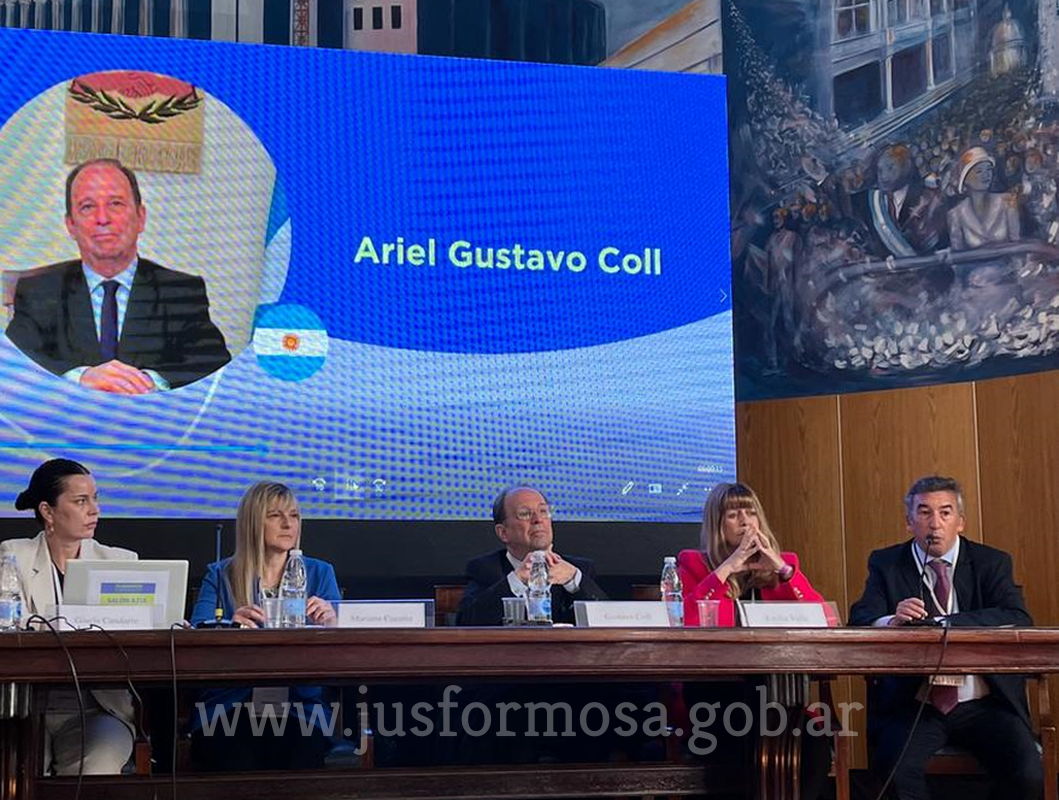 El ministro Ariel Coll expuso sobre lenguaje claro en congreso internacional realizado en la UBA