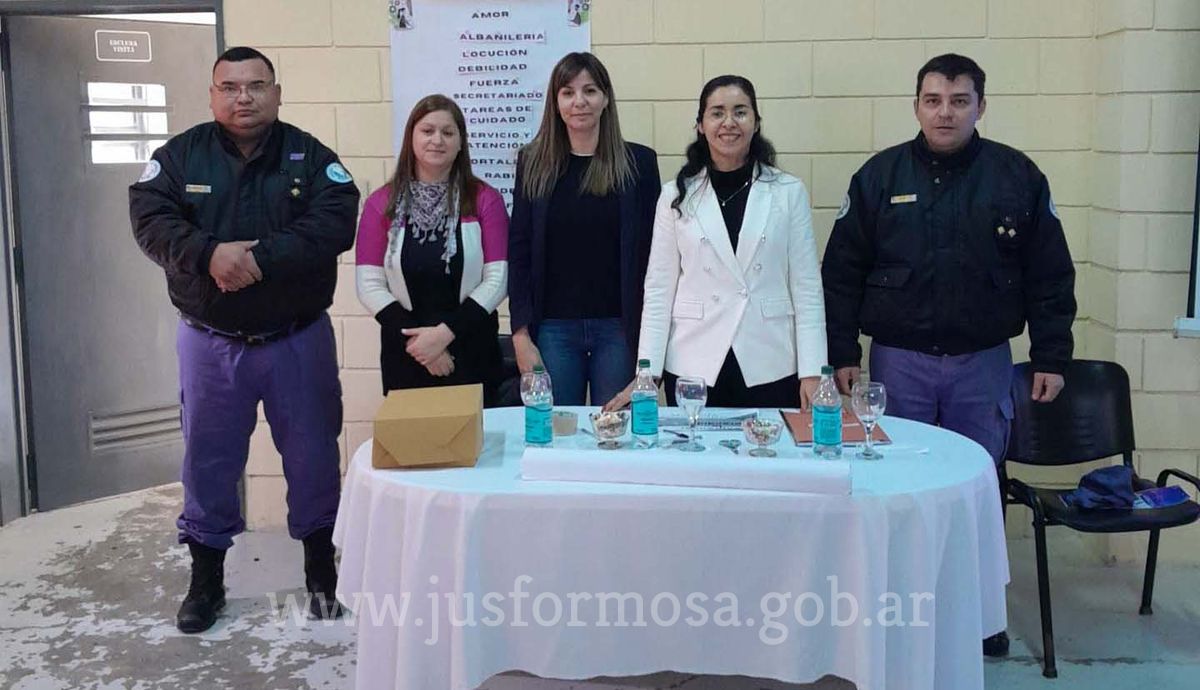 Curso taller en Penitenciaría Provincial