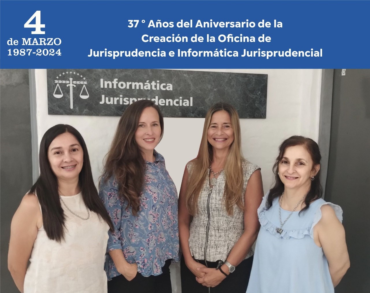 37 Aniversario de la Oficina de Informática Jurisprudencial