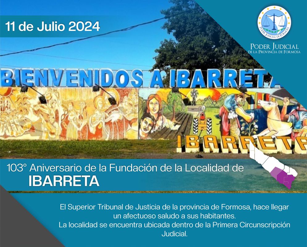 Aniversario Ibarreta