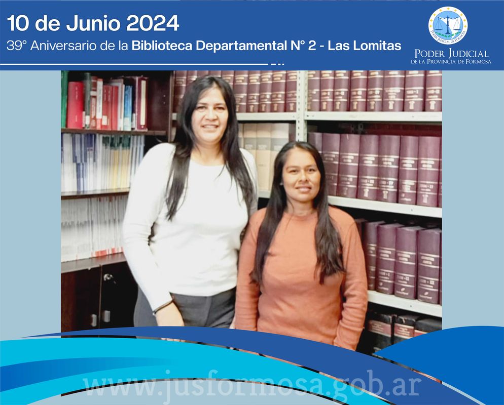 Aniversario Biblioteca Departamental Las Lomitas