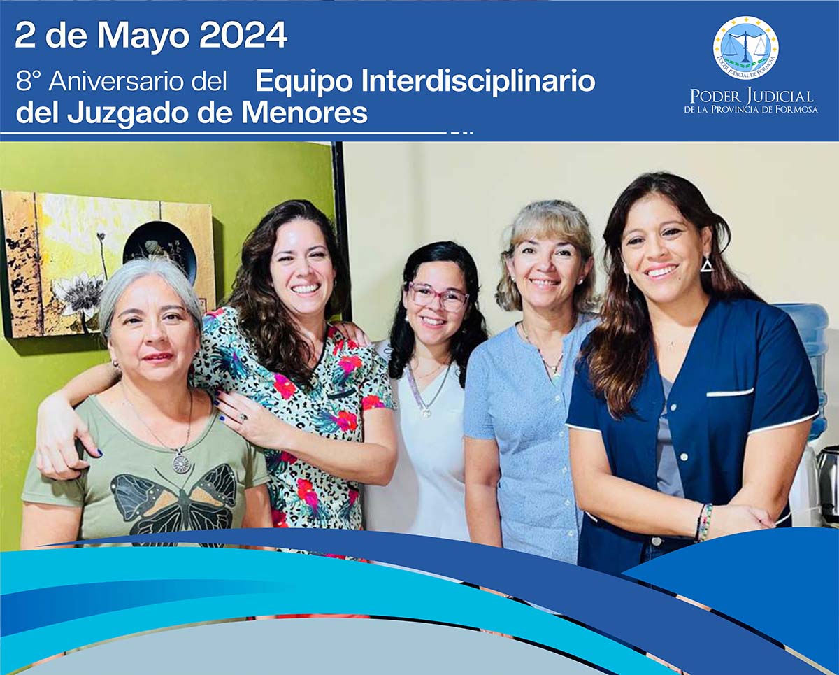 Aniversario Equipo Interdisciplinario del Juzgado de Menores