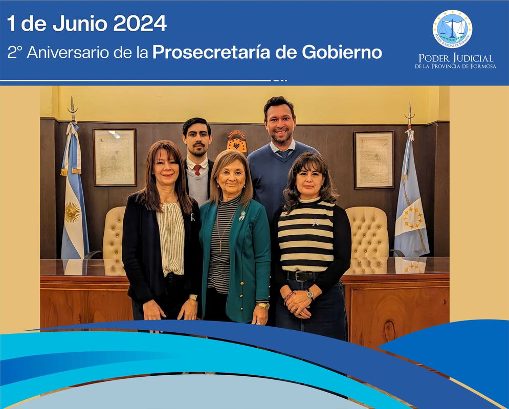Aniversario Prosecretaria de Gobierno