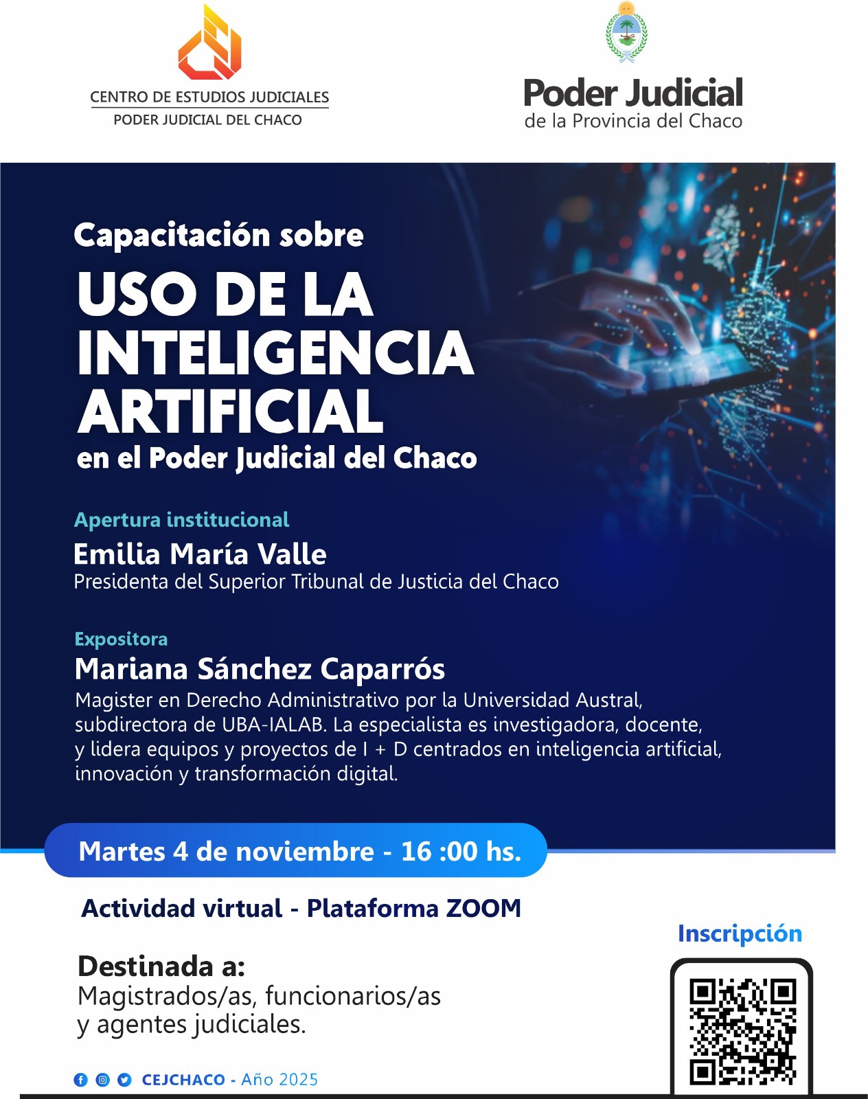 Capacitación IA Chaco