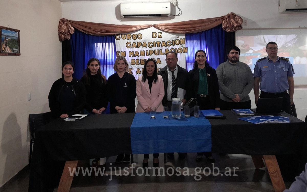 Capacitación e inspección en Unidad Penal Clorinda