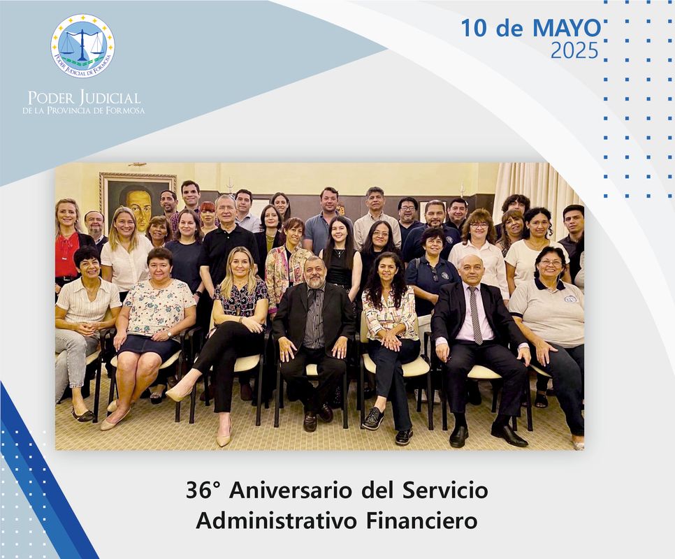 Aniversario Servicio Administrativo Financiero