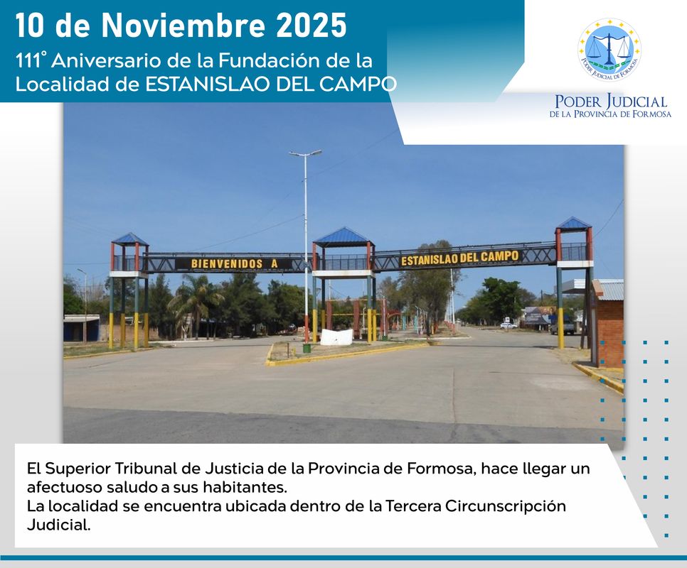 Aniversario Estanislao del Campo