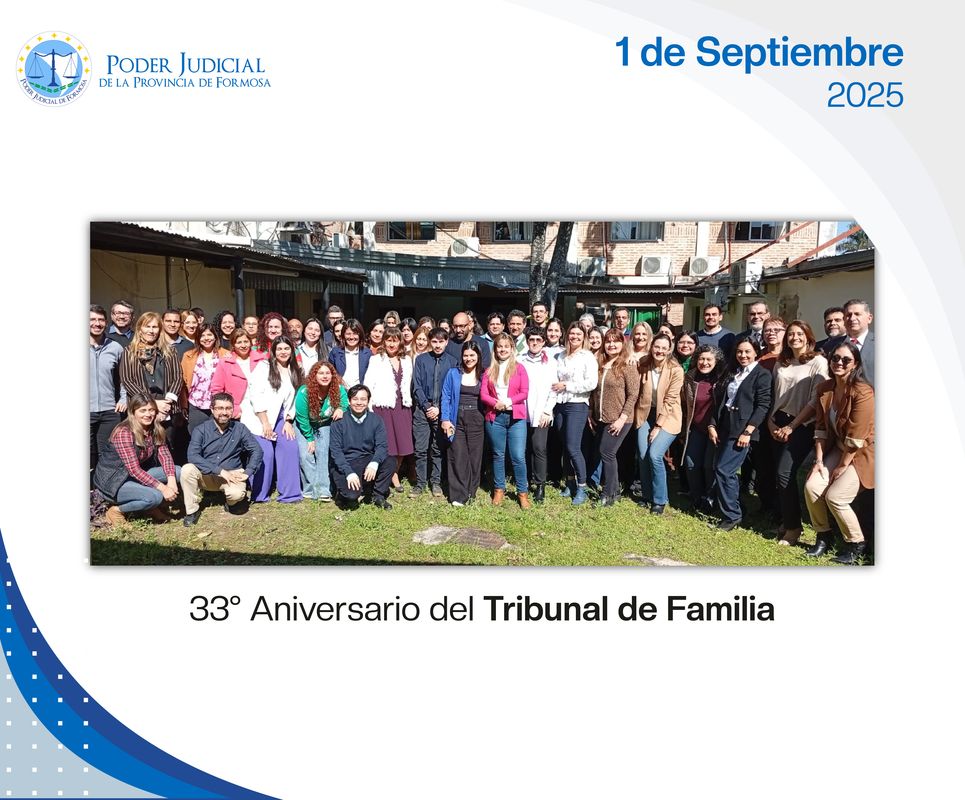 Aniversario Tribunal de Familia
