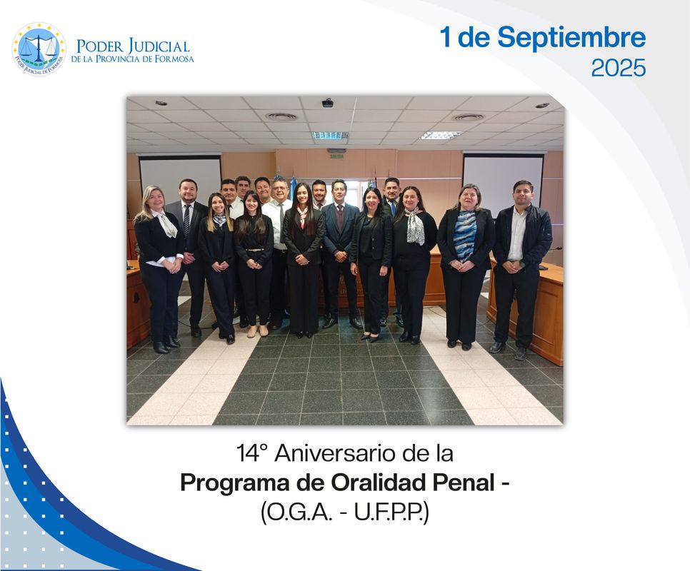 Aniversario OGA Penal
