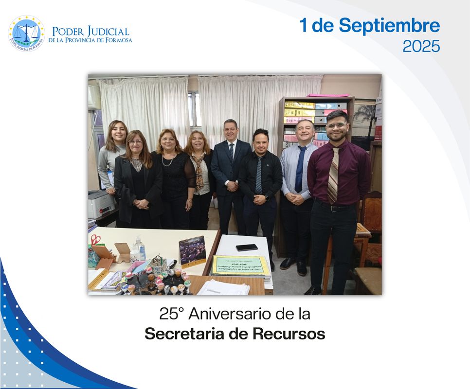 Aniversario Secretaría de Recursos