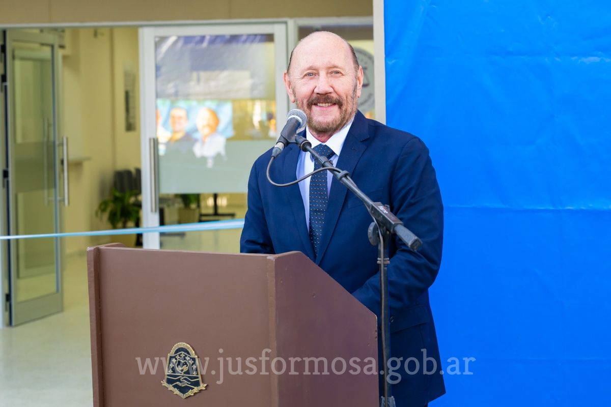 Habla el gobernador Dr. Gildo Insfran