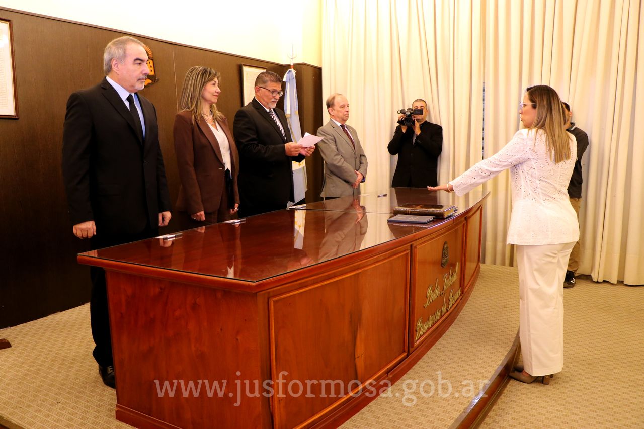 Juramento Dra. Nadia Caballero