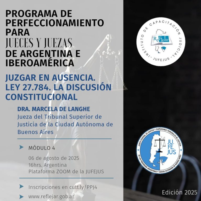 Perfeccionamiento de Jueces Iberoamerica