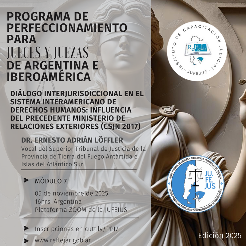 Programa de Perfeccionamiento para Jueces y Juezas