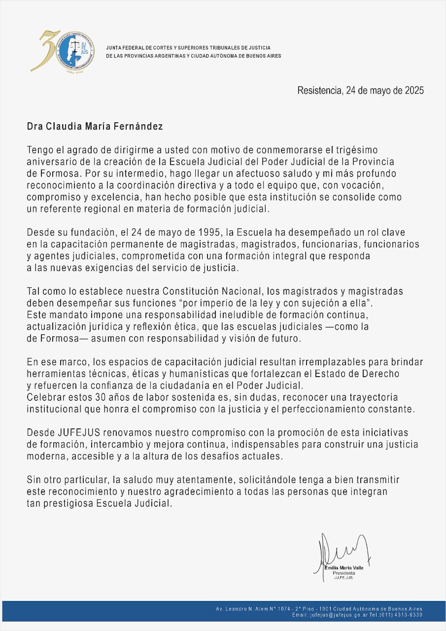 Salutación JuFeJus