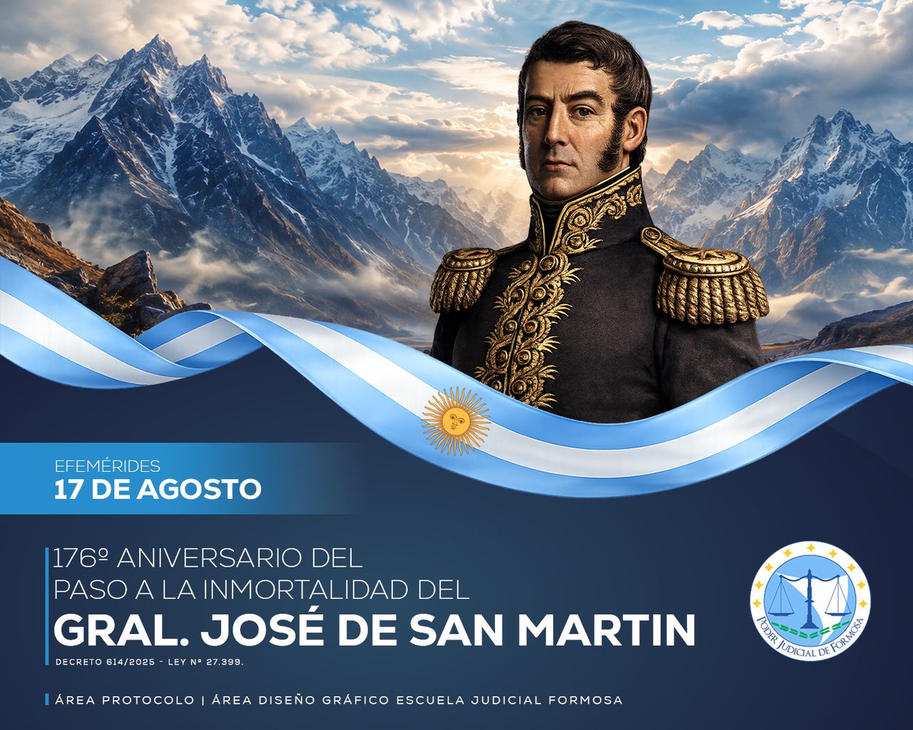 Efemérides - 176º Aniversario Gral. José de San Martín