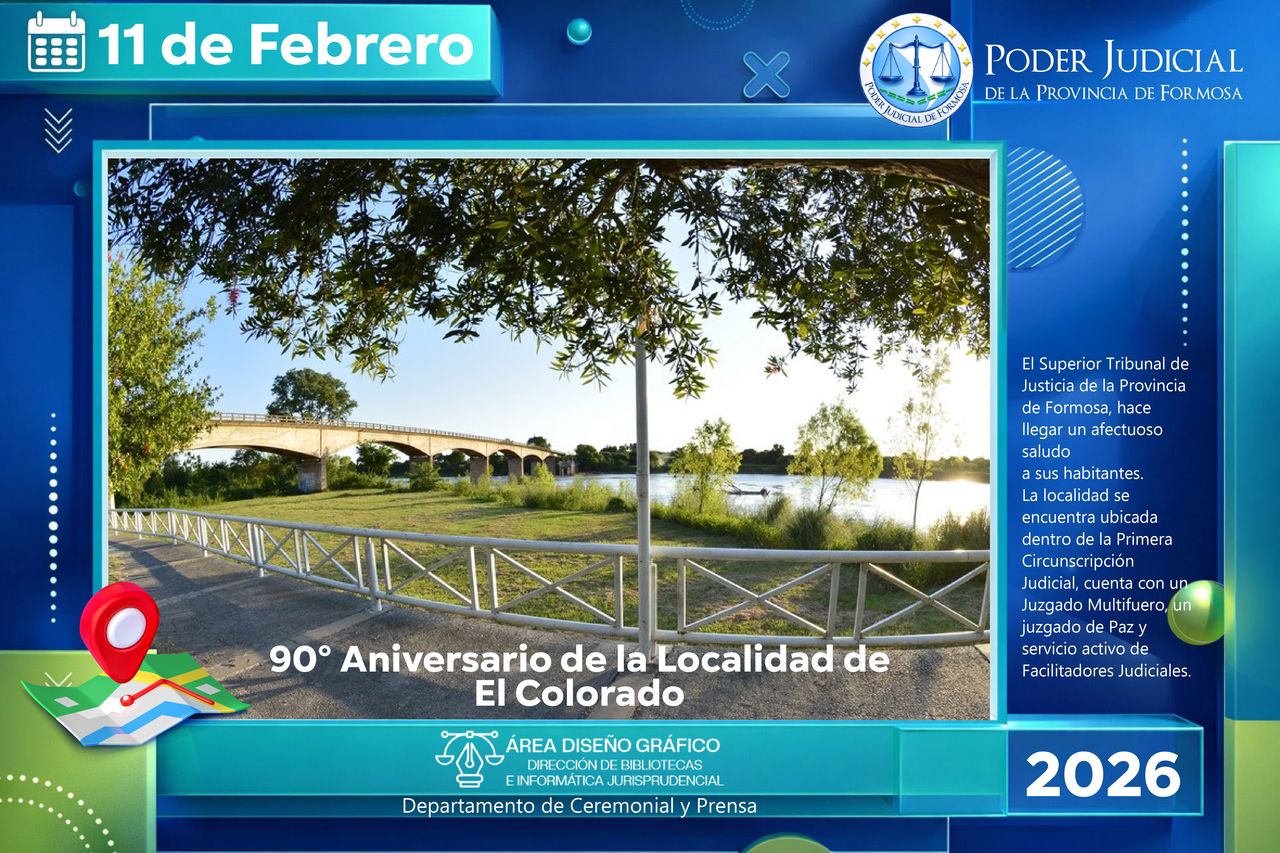 Efemérides - Aniversario localidad El Colorado