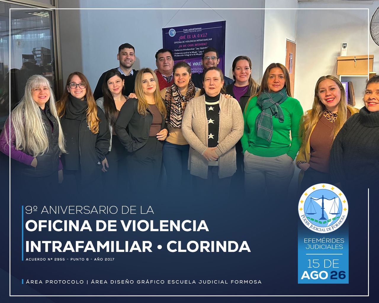 Efemérides - 9º Aniversario OVI Clorinda