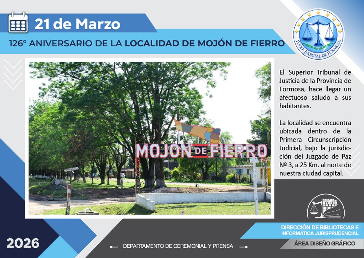 Aniversario Mojon de Fierro