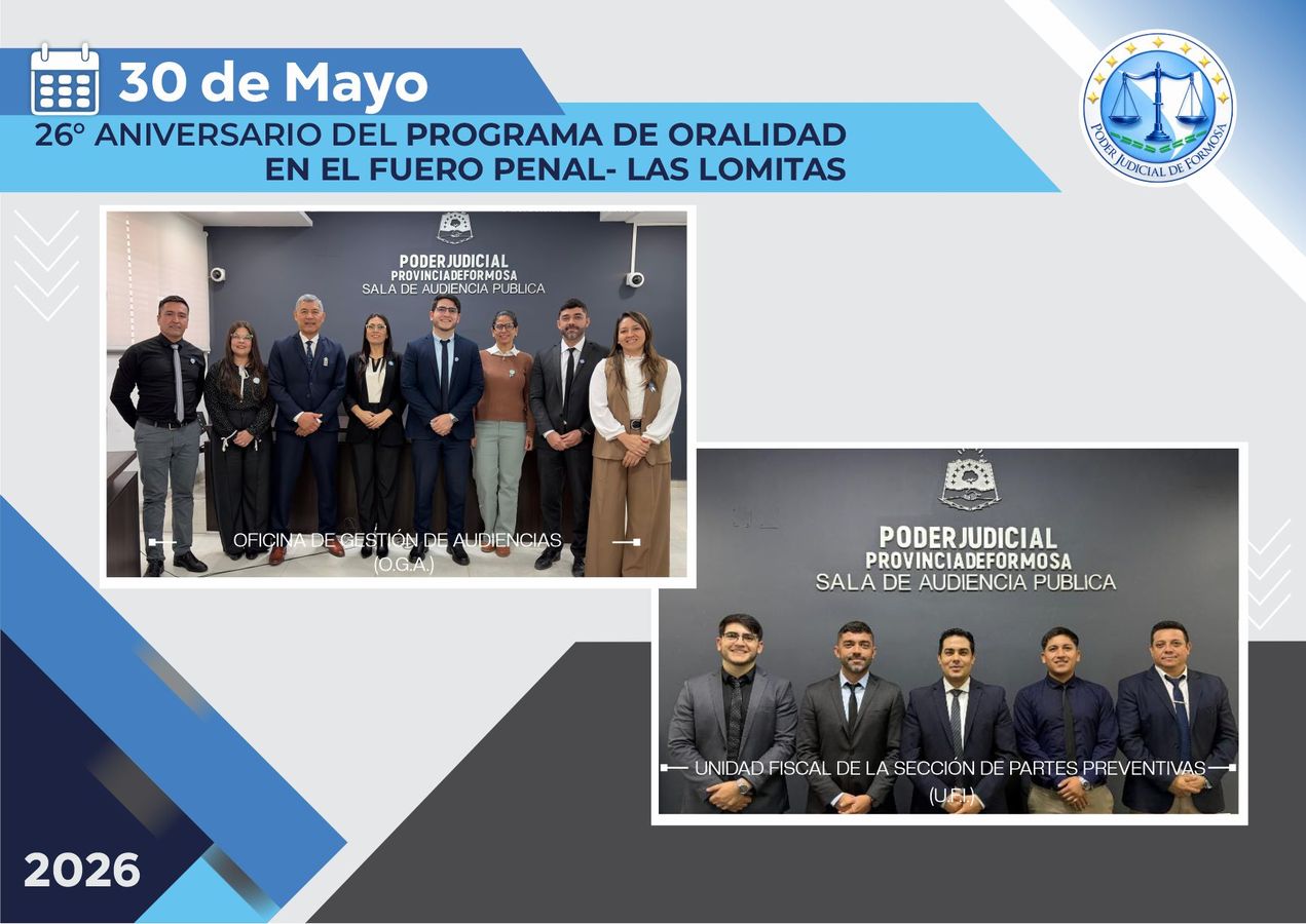 Efemérides - 26º Aniversario OGA Las Lomitas