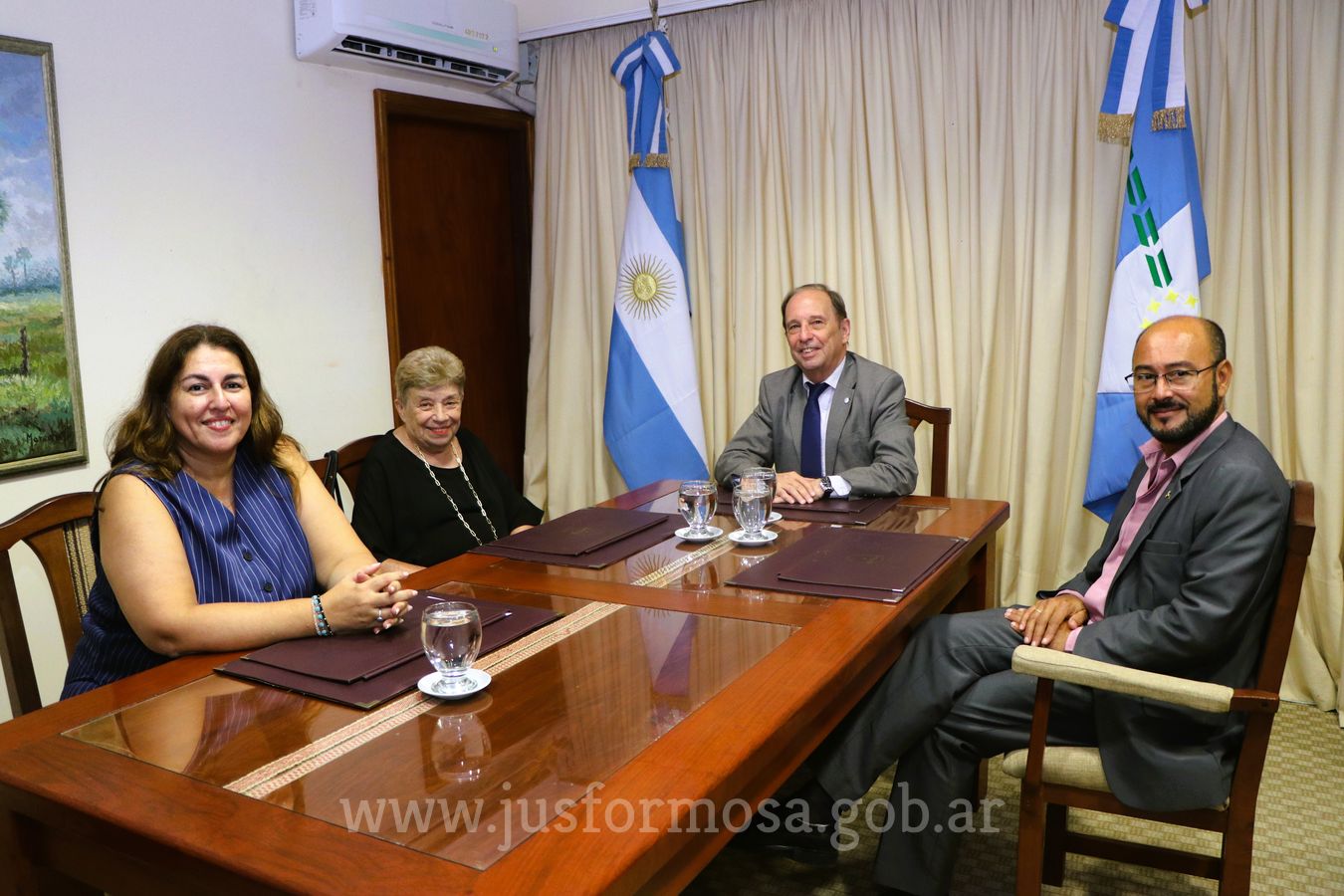 Visita protocolar de la Dra. Kemelmajer